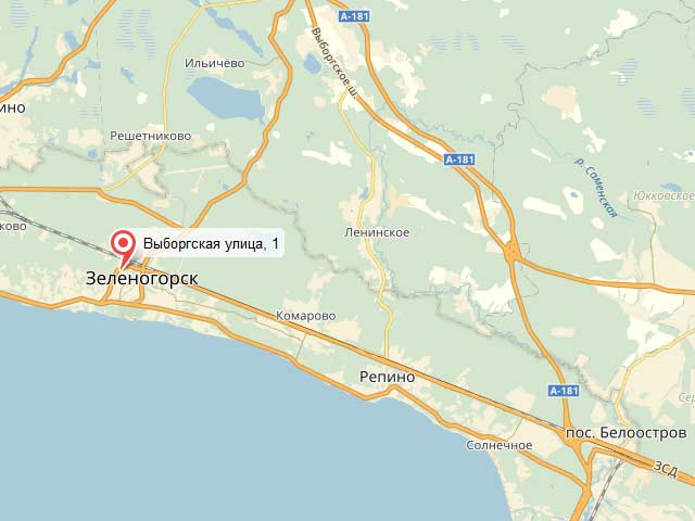Заправка баллонов газом, Зеленогорск, ул. Выборгская, д.1 Заправка баллонов газом, Зеленогорск, ул. Выборгская, д.1